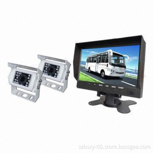 Car Backup Camera System with 7 Inches Auto Reverse Trigger Car Monitor